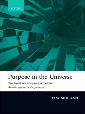 cover image of Purpose in the Universe